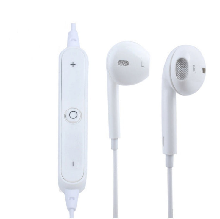 S6 Trådlösa Bluetooth-headset Sport Mini Stereo In-Ear-hörlurar Dubbel Stereo 4.1