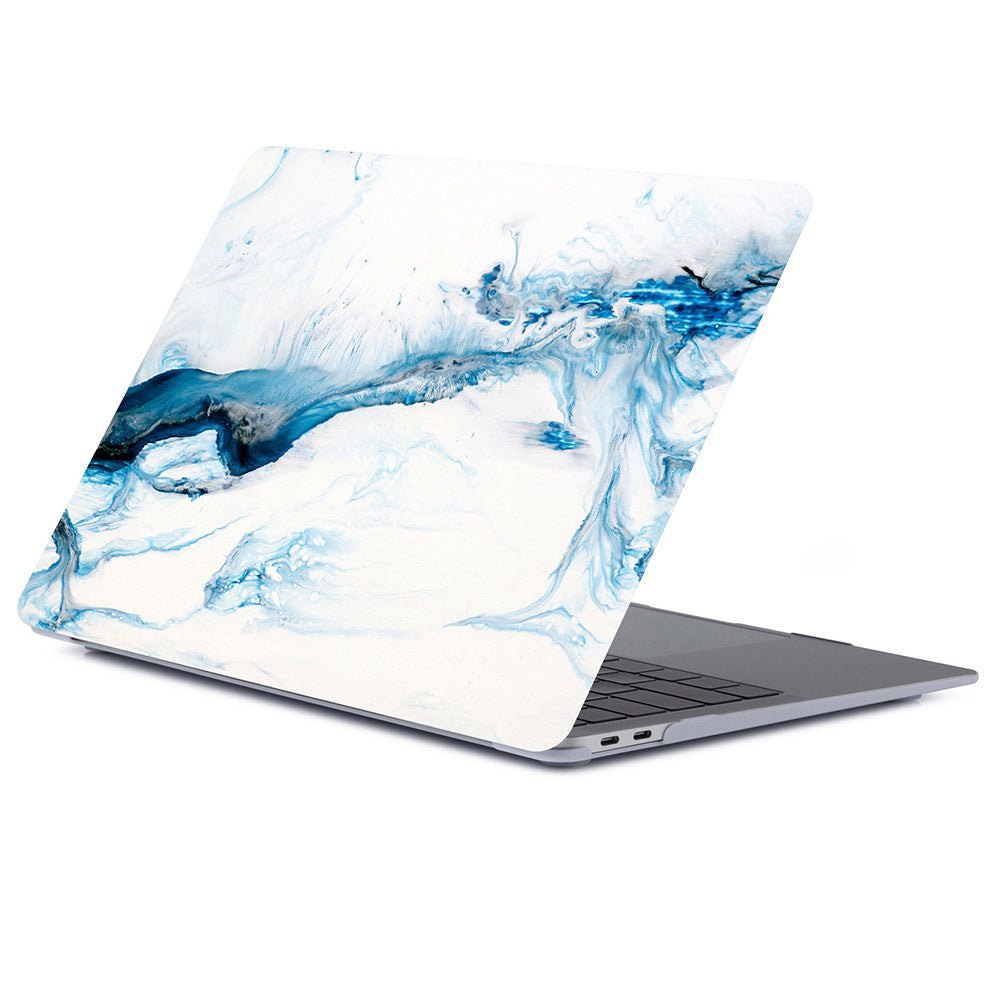 Notebook marmorerat frostat skyddsfodral