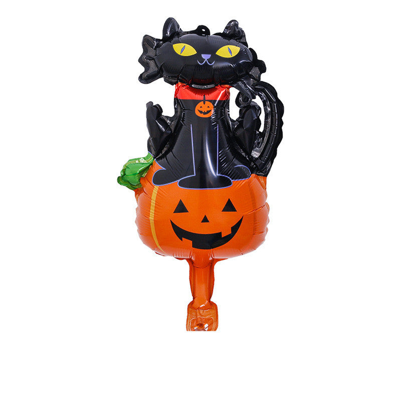 Halloween Party dekoration Mini ballonger i aluminium