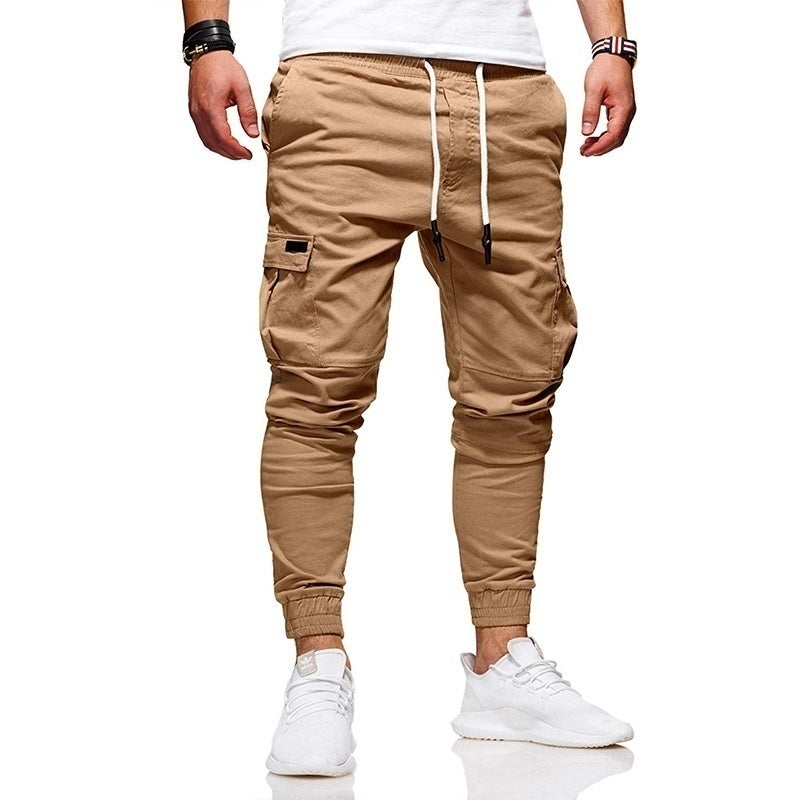 Män Höst Tunna Bomull Casual Byxor