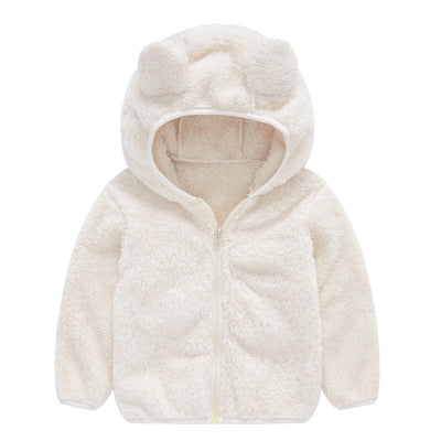 Veste d'hiver en fausse fourrure pour fille