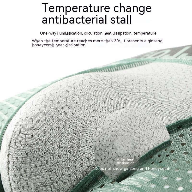 Summer Men's Ice Silk Mesh Antibacterial Breathable Underwear