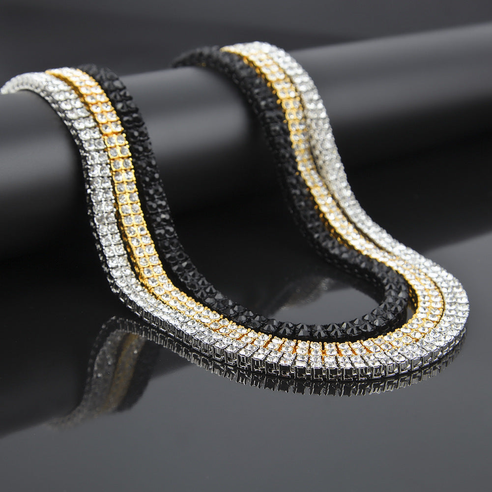 Legering Diamond 2 Rad Hip Hop halsband