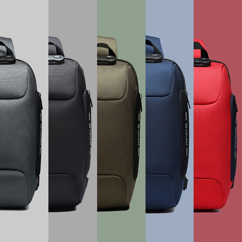 Sac à bandoulière multifonctionnel antivol sac de poitrine étanche USB