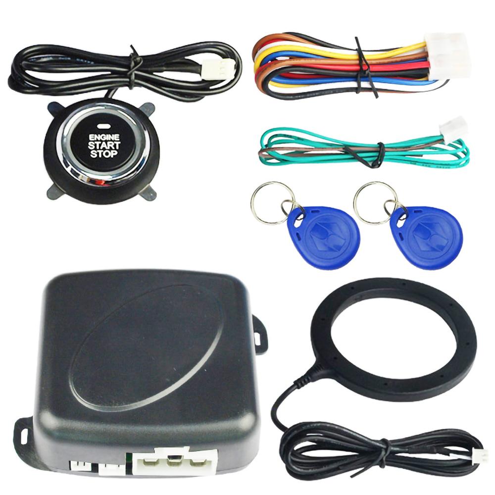 Advanced Car Anti-Theft Security System - Black ABS Electronic Device - 8.7x8.5x3cm - Driving Safety Enhancement