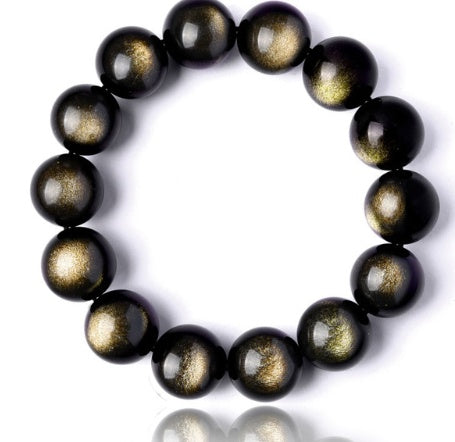 Gold Sapphire Bracelet High Quality Natural Wavy Bracelet for Men and Women