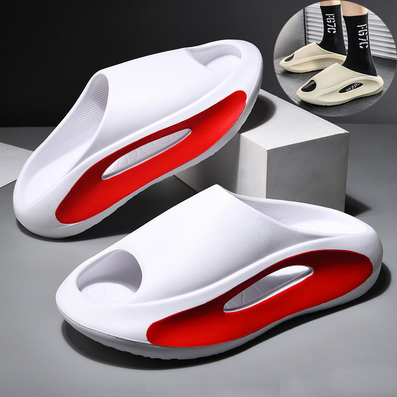 Ins Tofflor Kvinnor Män Peep Toe Slipper Summer Hollow Unisex Sport Beach Shoes