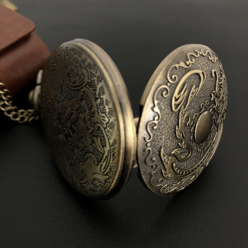 Dragon Bone Stone brittisk fickur Tillbehör för fritidskläder