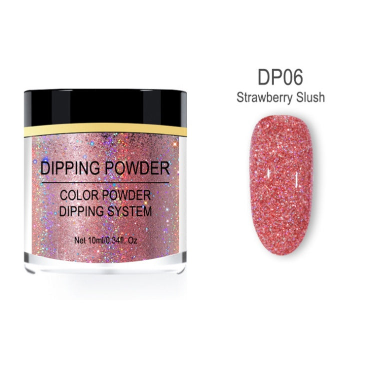 Professional Laser Glitter Nail Powder - Holographic Dip System | Long-Lasting Formula