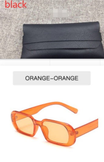 Retro Small Frame Candy Color Sunglasses - Women's Fashion Eyewear