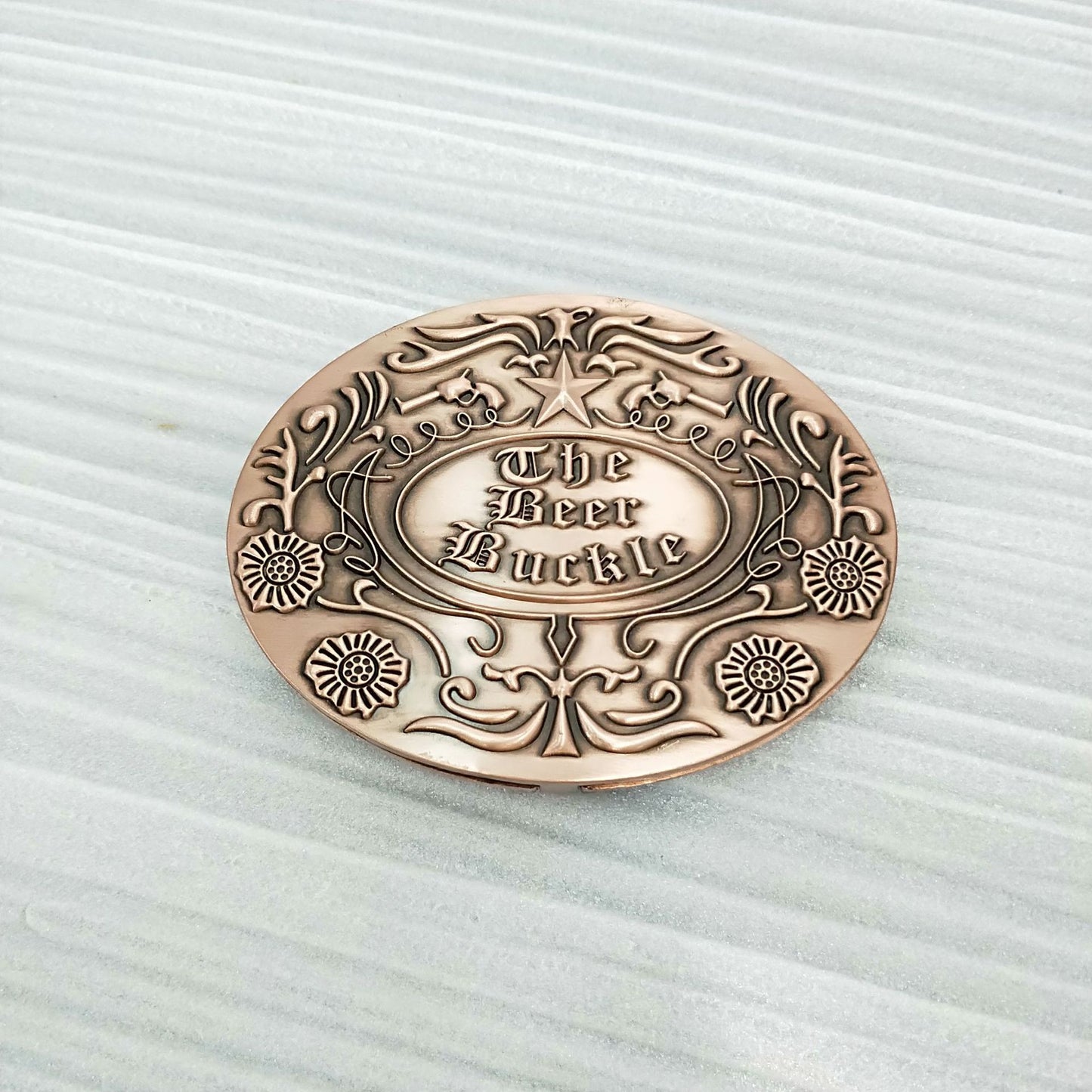 Beer Belt Buckle Metal Belt Head - Craft Brewery Pride