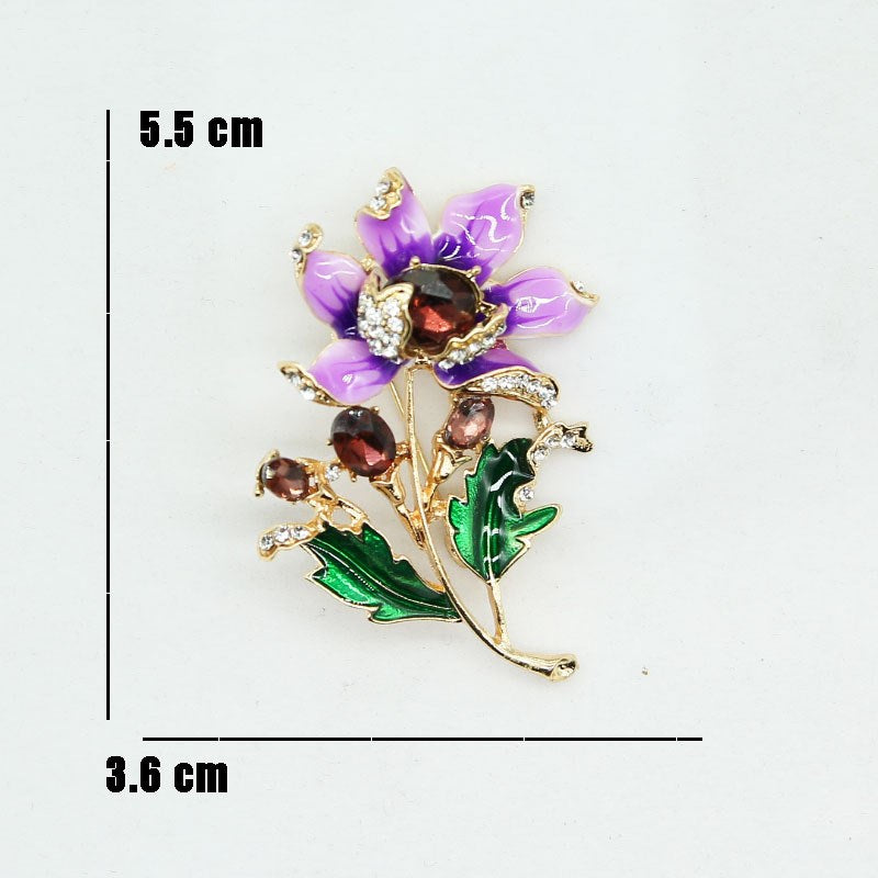 Professional Sun Flower Brooch
