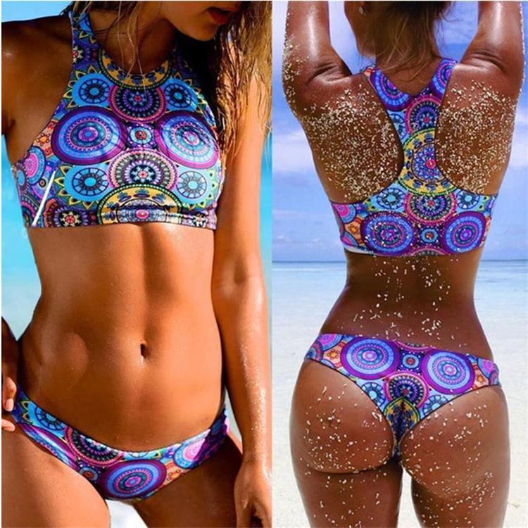 Professional New Low Waist Triangle Bikinis High Neck Brazilian Swimwear Swimsuit Bikini Set Brazilian Beachwear Biquini - Premium Materials (Flattering Cut, Quality Fabric)