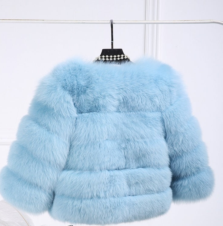 S-3XL vison manteaux femmes hiver nouvelle mode fausse fourrure manteau élégant épais chaud vêtements d'extérieur fausse fourrure veste Chaquetas Mujer
