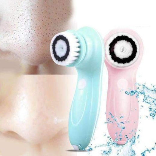 Rechargeable Face Brush - Waterproof Pore Cleaner & Beauty Instrument