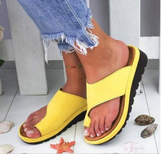 Summer 2020 New Foreign Trade Models - Toe Wedge Heel Sandals for Women (40-43)