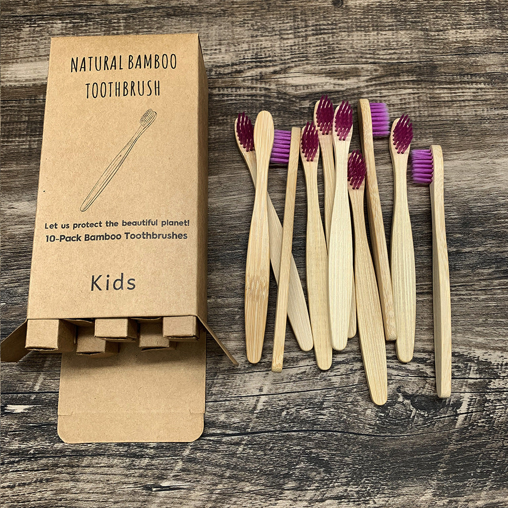 Eco Friendly Bamboo Soft Fiber Toothbrushes