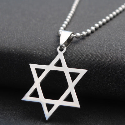 Collier étoile à six branches