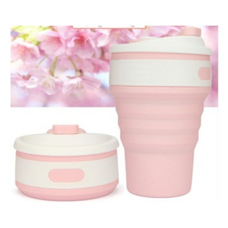 Coffee Mugs Travel Collapsible Silicon Cup Folding Water Cups BPA FREE Food Quality Drink Ware Mug Tea Coffee Cups