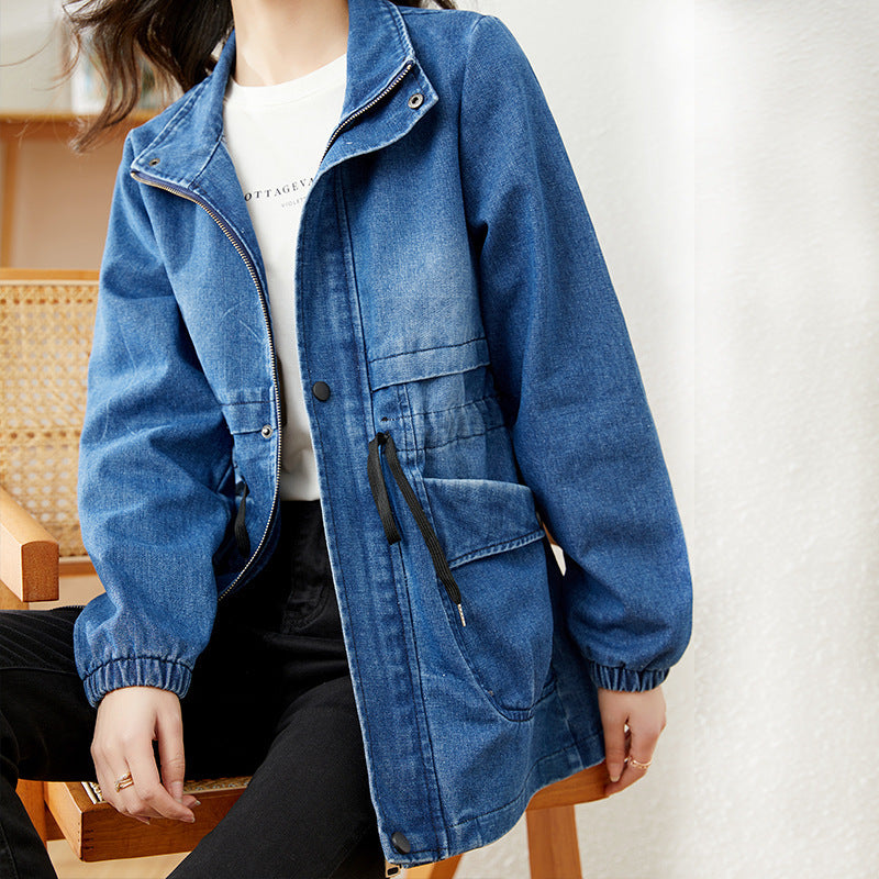 Fashion Personalized Denim Jacket Women - High-Quality Statement Piece Modern Wardrobe Essential