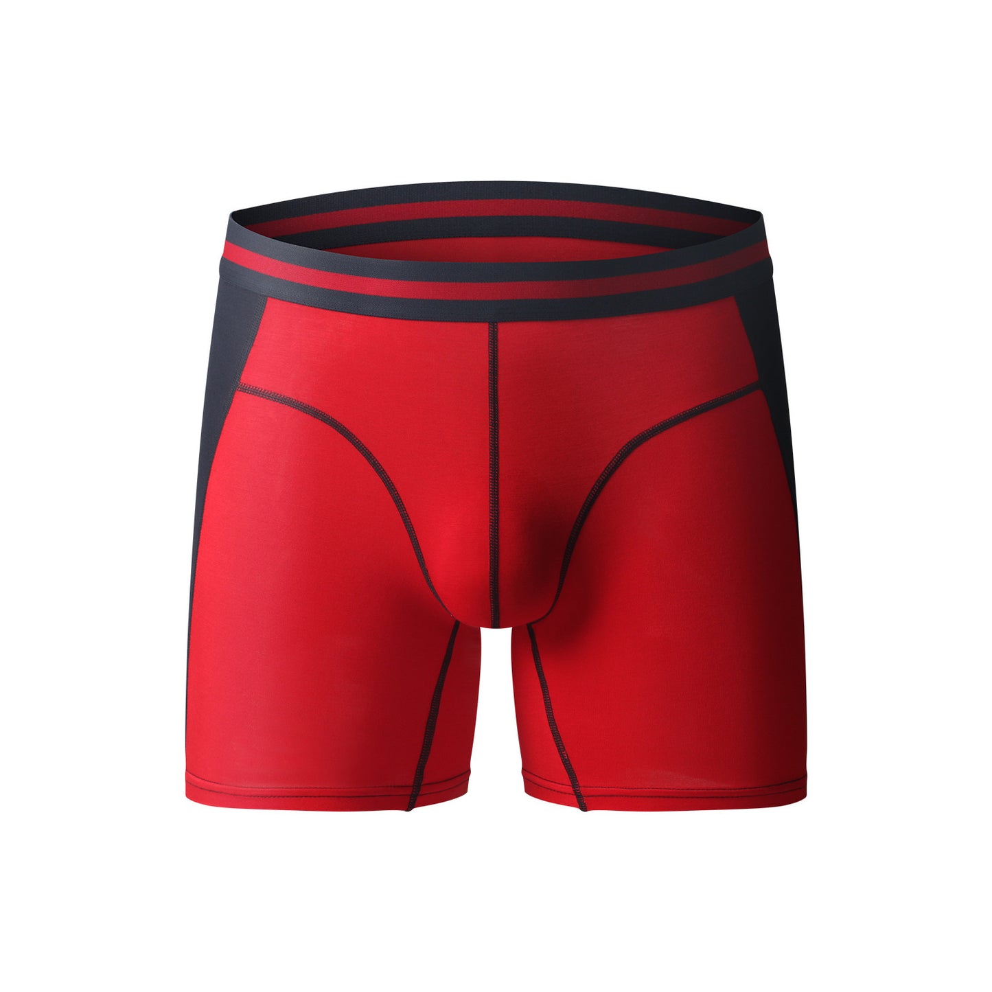 Färgblocksshorts i modal och långa boxershorts