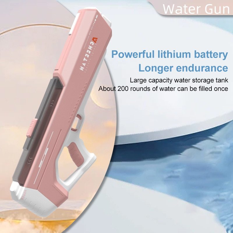 Summer Splash: Electric Water Gun Toy for Pool Parties