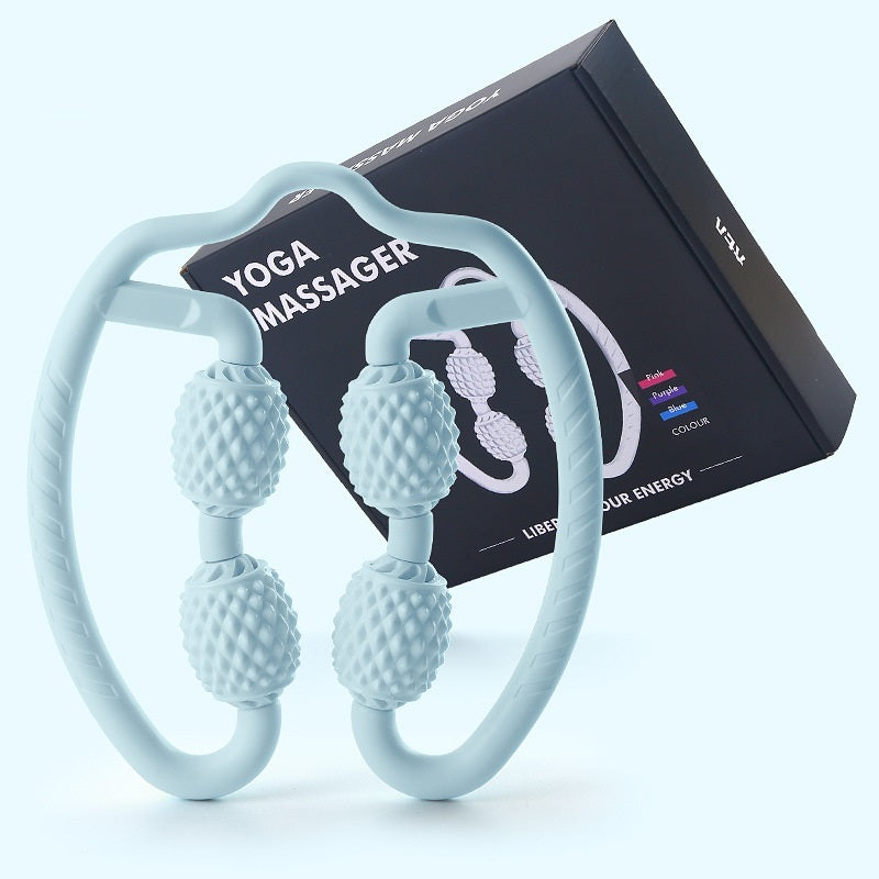 Yoga Massage Circular Clip - Small Leg Massager for Relaxation
