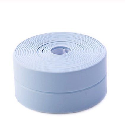 Bathroom Sealing Strip Tape - White PVC Self-Adhesive Waterproof Wall Sticker