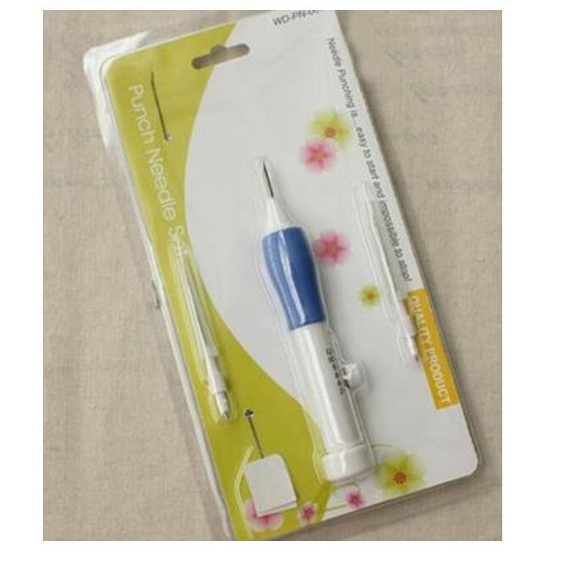 Embroidery Needle Set - Adjustable Punch Needle Tool with 3 Interchangeable Tips
