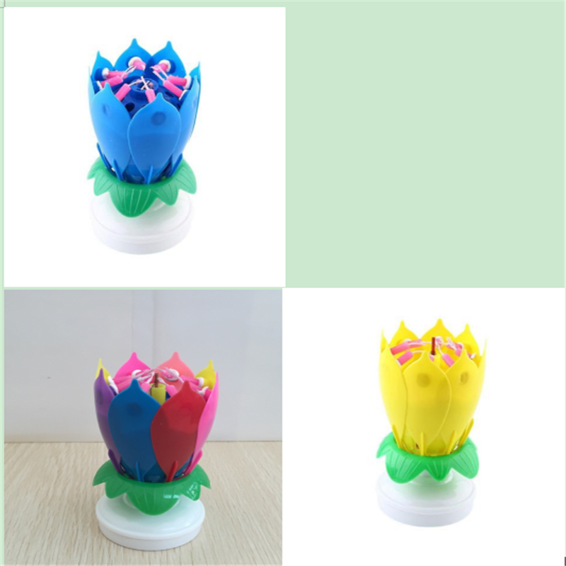 Incroyables bougies de lotus