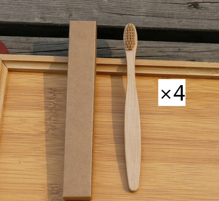 Eco Friendly Bamboo Soft Fiber Toothbrushes