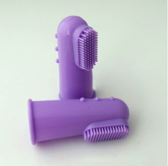 Supermjuk Pet Finger Tandborste