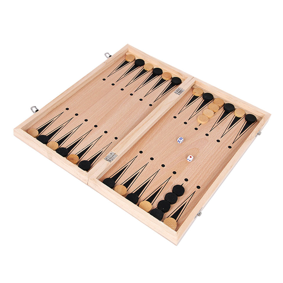 Holiday Entertainment: 3 in 1 Backgammon Chess Set