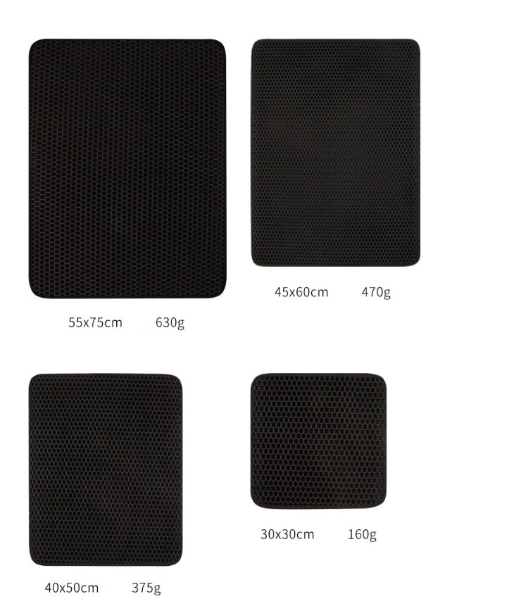 Pet Cat Litter Mat - EVA Double Layer Cat Litter Mat