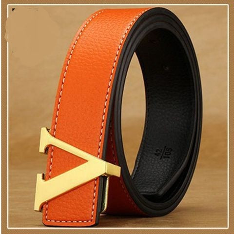Men's Letter Belt - Typographic Expression