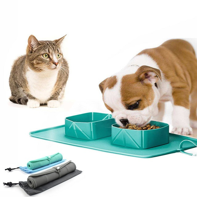 Pet Bowl Silikon Vikbar Pet Bowl