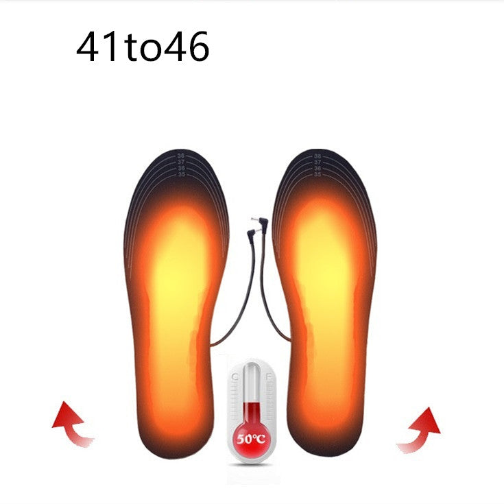 Uppvärmda sulor USB uppladdningsbar