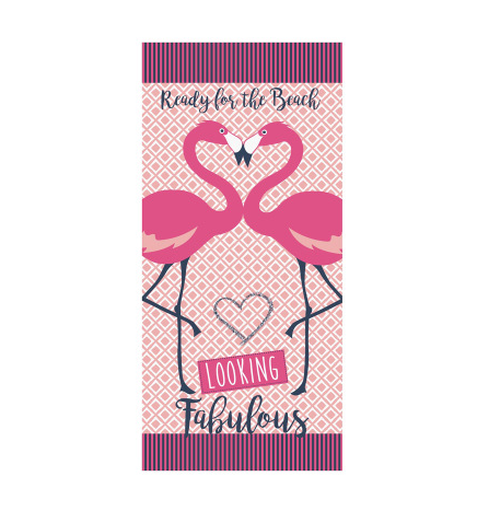 Livraison directe Flamingo crème glacée imprimé grandes hommes femmes été serviettes de plage microfibre serviette de bain Camping Yoga serviettes salle de bain