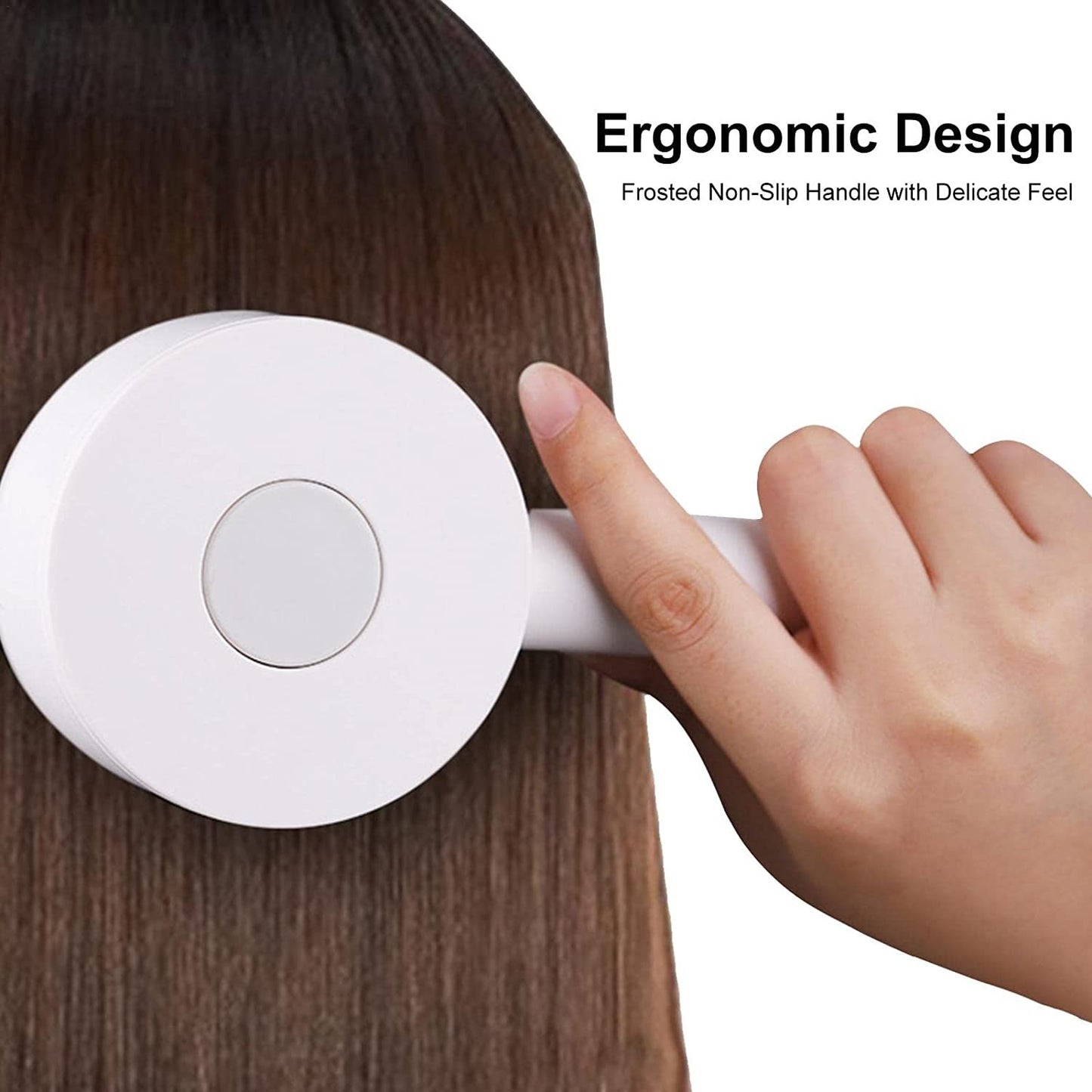 3D Air Cushion Hair Brush - Self-Cleaning Massage Comb with Retractable Bristles