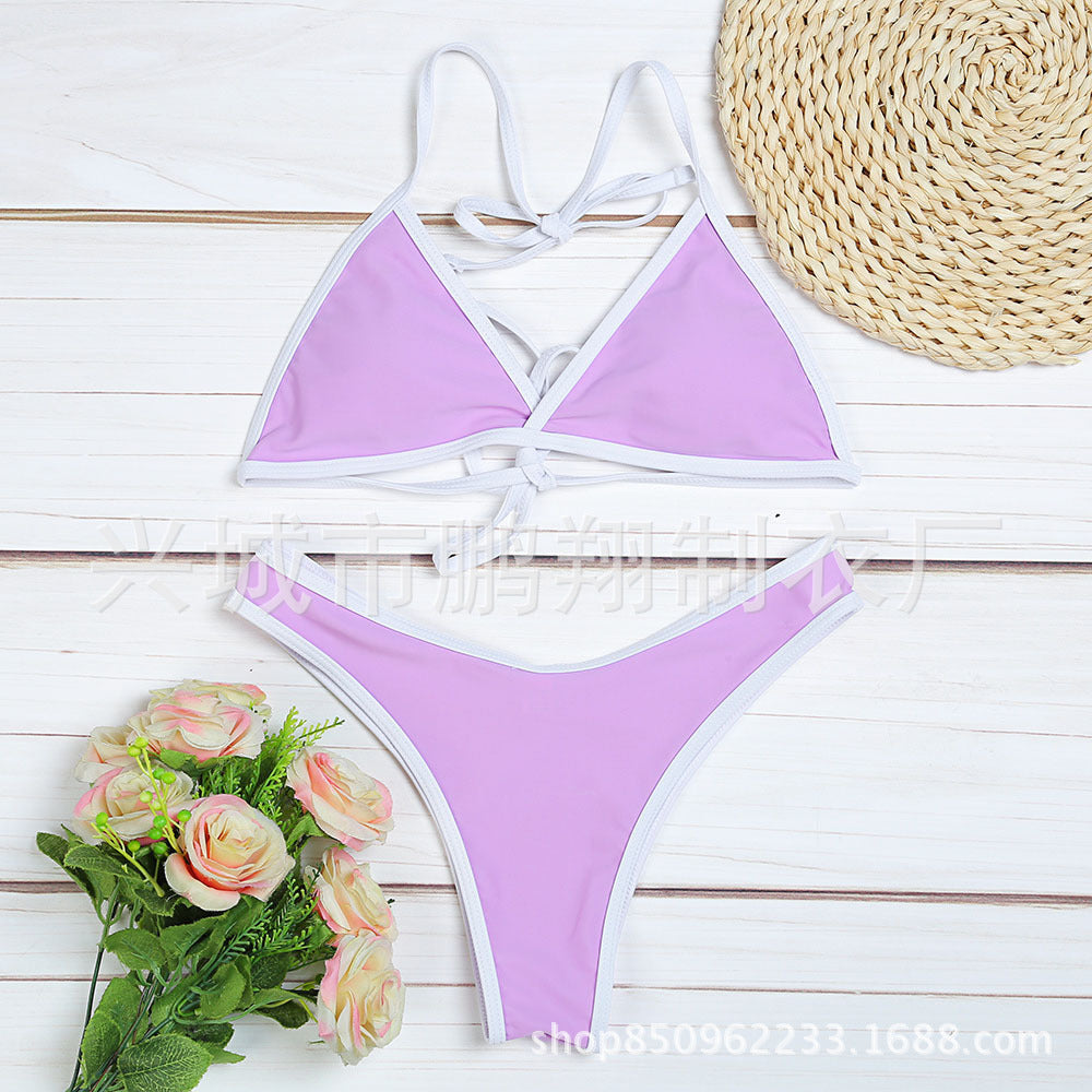 Professional Sexy Women's Bikini Swimsuit - Size XL (94-98cm Bust, 104-108cm Side Length)