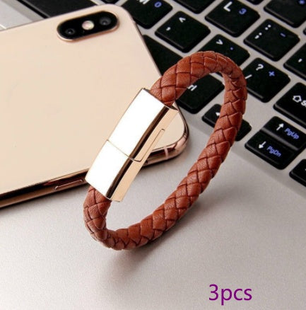 Ny Armband Laddare USB Laddningskabel Data Laddningssladd För IPhone14 13 Max USB C Kabel För Telefon Mikrokabel