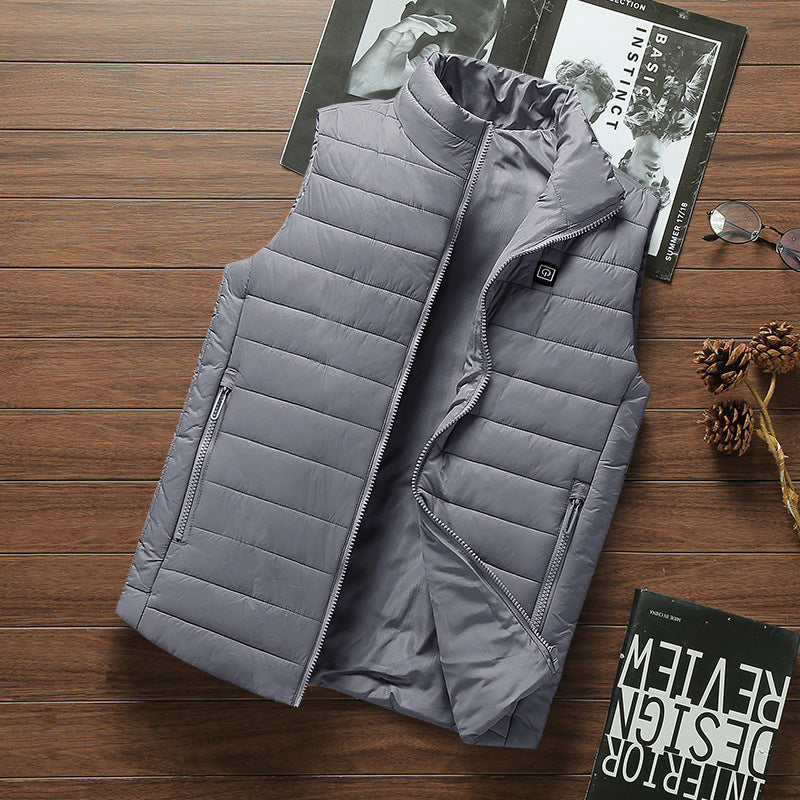 Gilet chauffant en coton