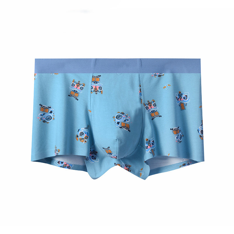 Men's Cartoon Breathable Underwear