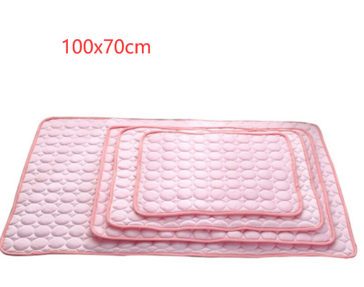Pet Dog Cat Ice Silk Cold Nest Pad för kylning på sommaren