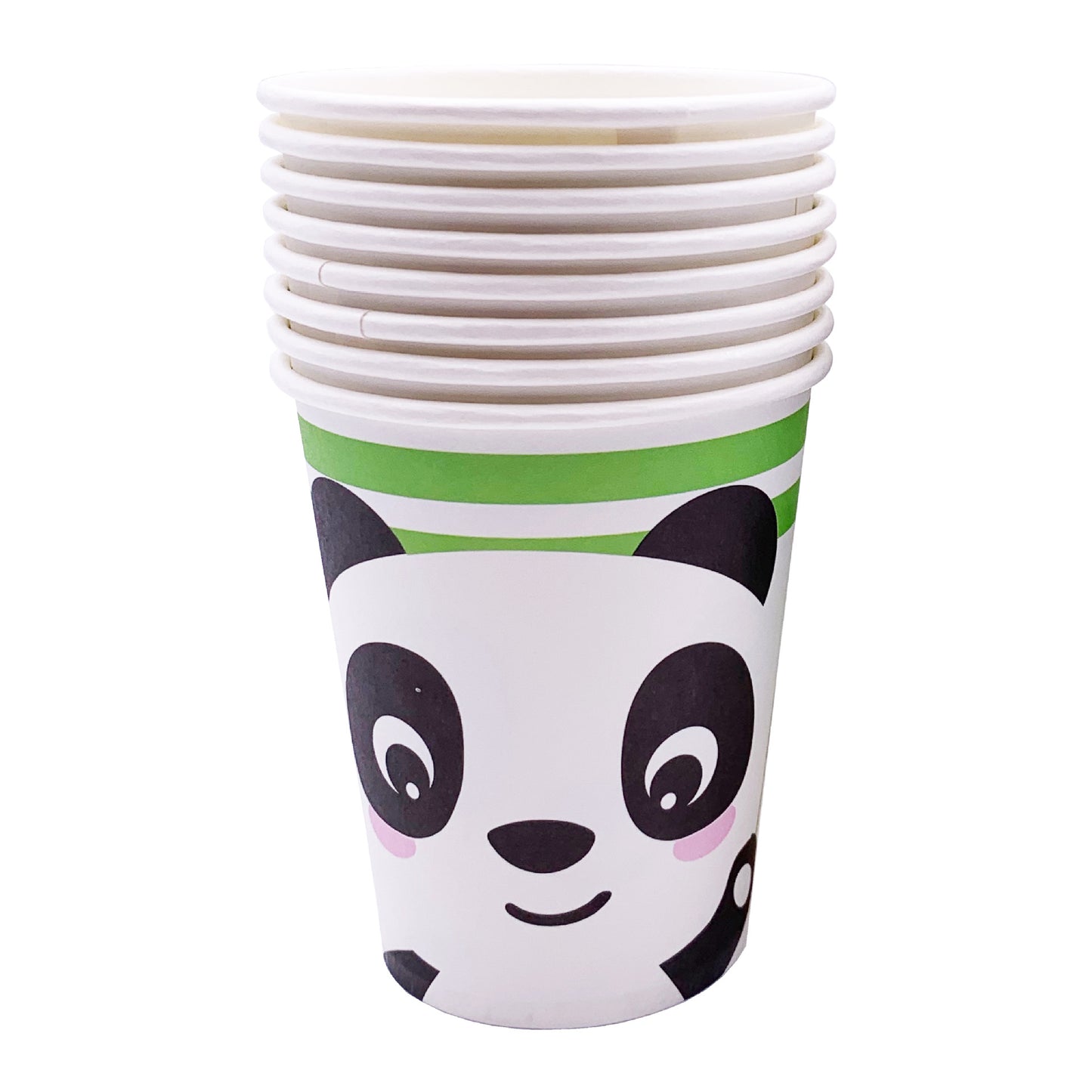 Ensemble de fête d'anniversaire sur le thème du panda