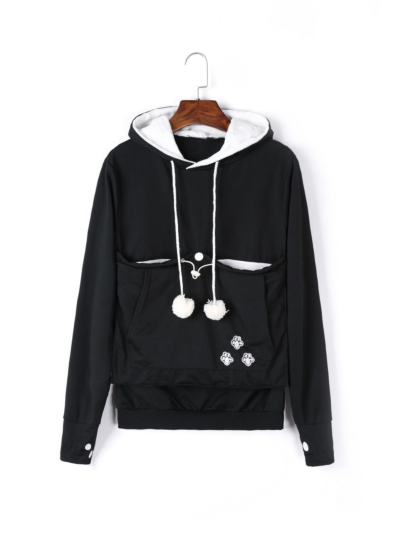 Adorable Hoodies with Pet Pocket for Women - Winter Collection