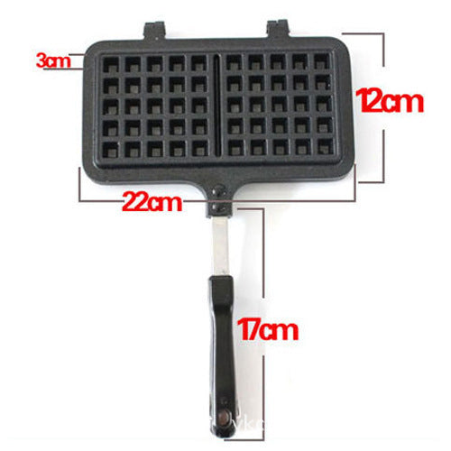 Moule à gâteau à carreaux gaufrés noirs Home Fashion