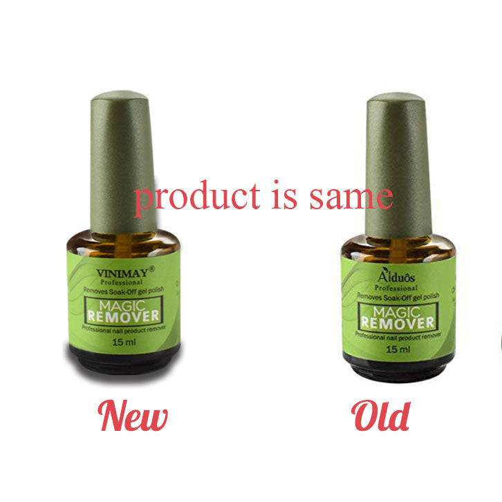 Magic Nail Polish Remover - 15ml 5*3*3cm 1-2 Minutes | Fast Soak Off Burst Technology