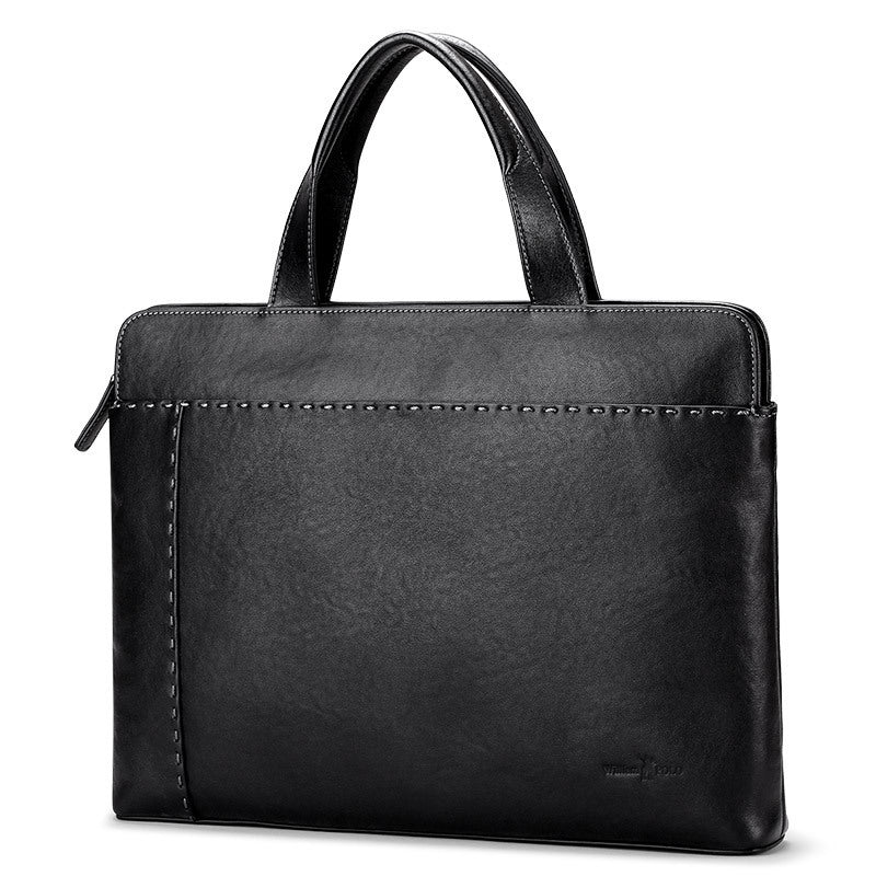 Men's horizontal business briefcase