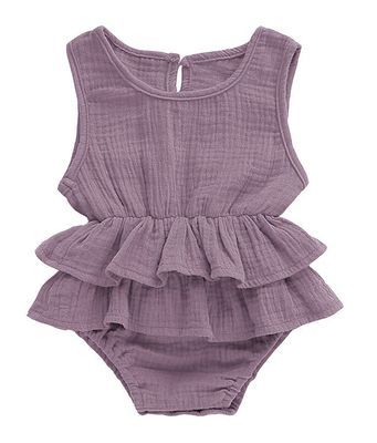 Children's Striped Sleeveless Girl Pettiskirt
